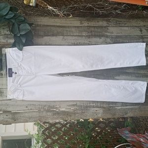NYDJ WHITE BOOTLEG  SIZE 8